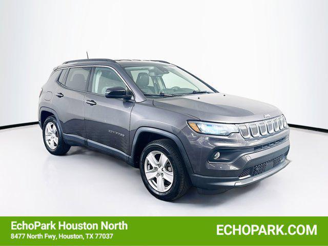 used 2022 Jeep Compass car, priced at $18,922