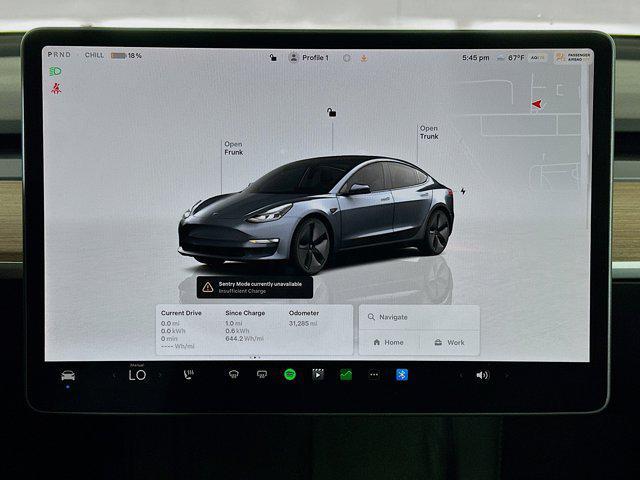 used 2023 Tesla Model 3 car, priced at $23,487