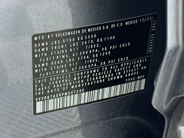 used 2023 Volkswagen Tiguan car, priced at $19,487