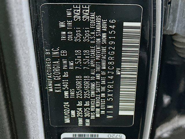 used 2024 Kia Sorento car, priced at $23,987