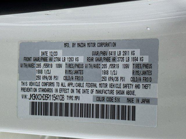 used 2024 Mazda CX-90 car, priced at $25,487