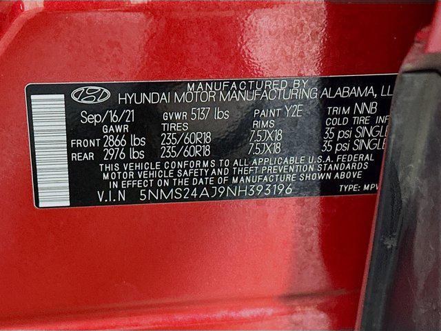 used 2022 Hyundai Santa Fe car, priced at $18,987