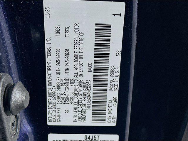 used 2024 Toyota Tundra car, priced at $35,987