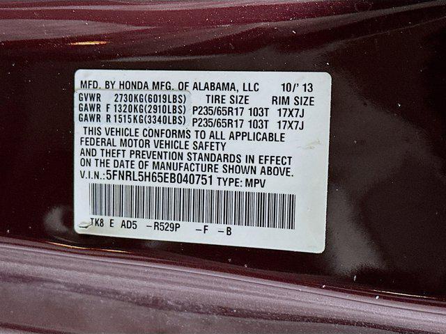 used 2014 Honda Odyssey car, priced at $12,496