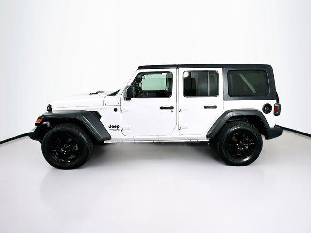 used 2021 Jeep Wrangler Unlimited car, priced at $26,487