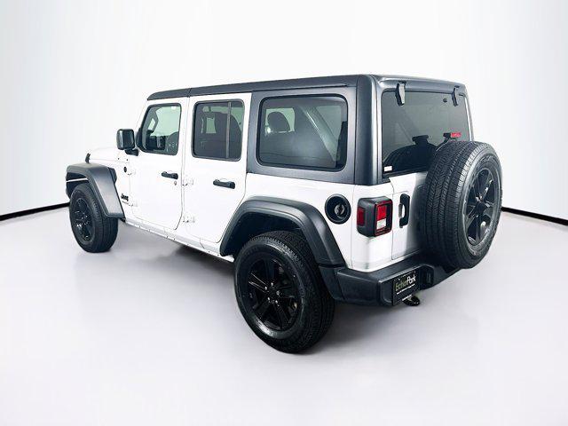 used 2021 Jeep Wrangler Unlimited car, priced at $26,487