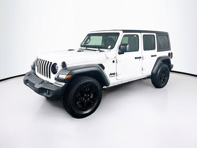 used 2021 Jeep Wrangler Unlimited car, priced at $26,487
