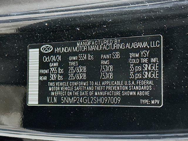 used 2025 Hyundai Santa Fe car, priced at $27,496