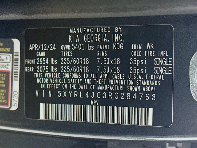 used 2024 Kia Sorento car, priced at $24,996