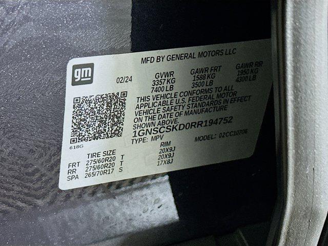 used 2024 Chevrolet Tahoe car, priced at $45,987