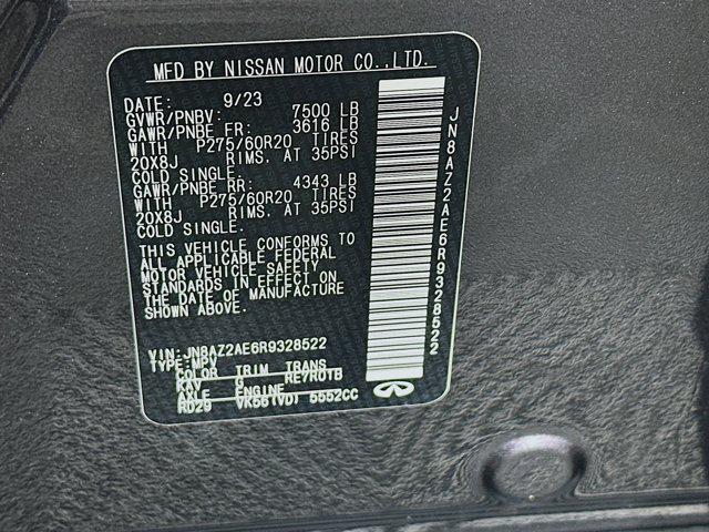 used 2024 INFINITI QX80 car, priced at $38,496