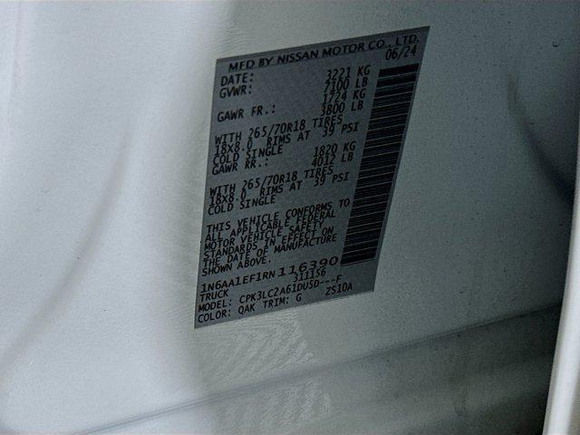 used 2024 Nissan Titan car, priced at $33,987