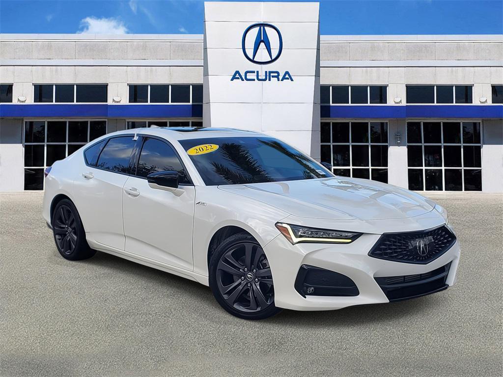 used 2022 Acura TLX car, priced at $28,688