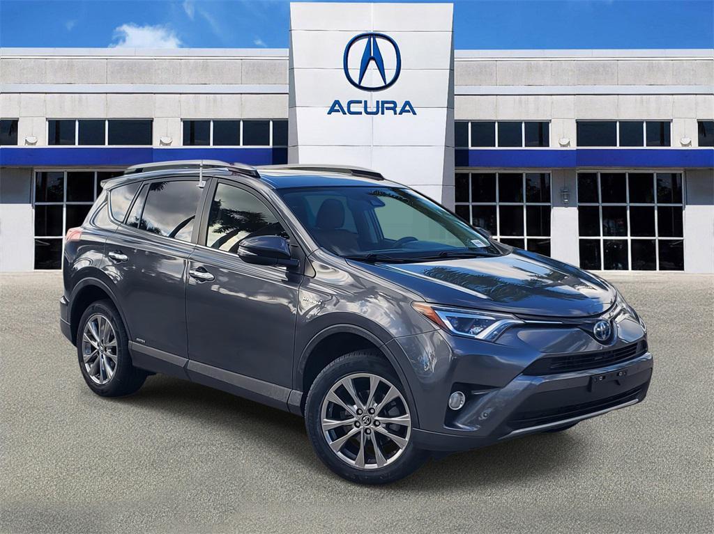 used 2018 Toyota RAV4 Hybrid car, priced at $17,488