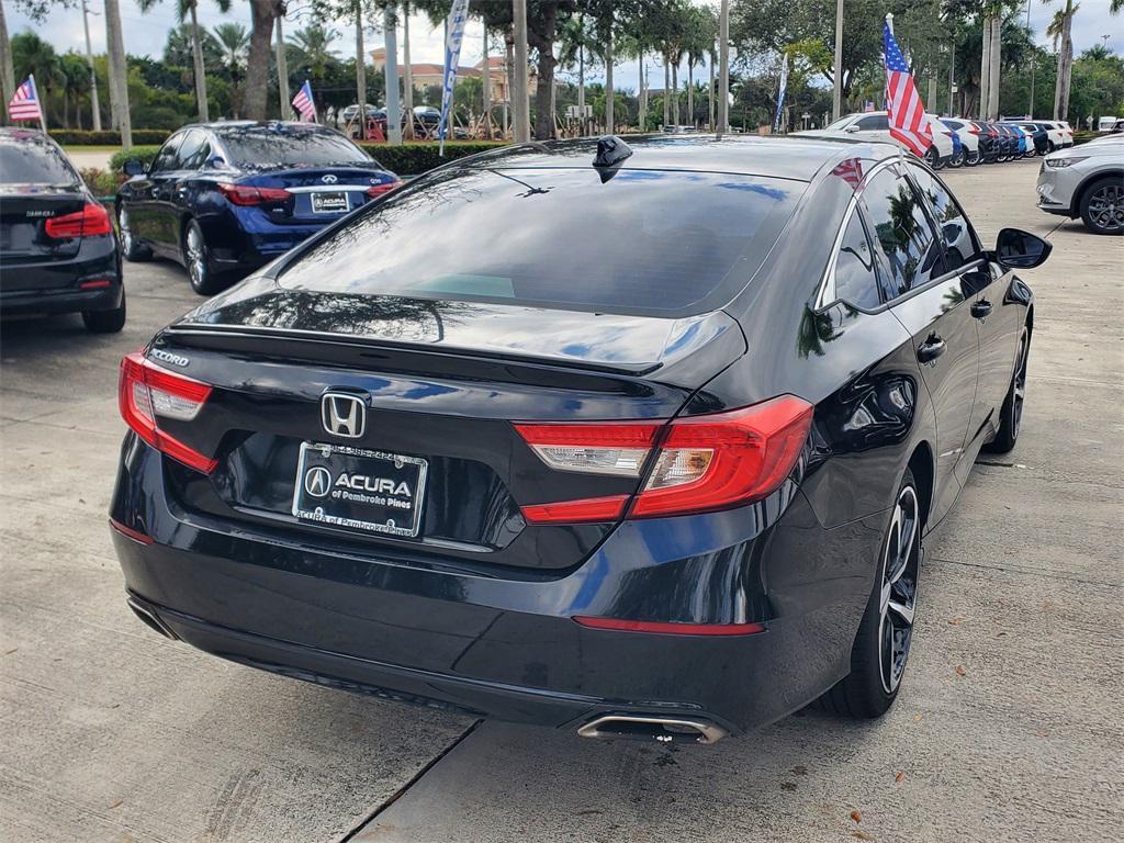 used 2021 Honda Accord car, priced at $17,388