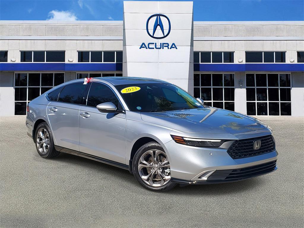 used 2023 Honda Accord Hybrid car, priced at $24,288