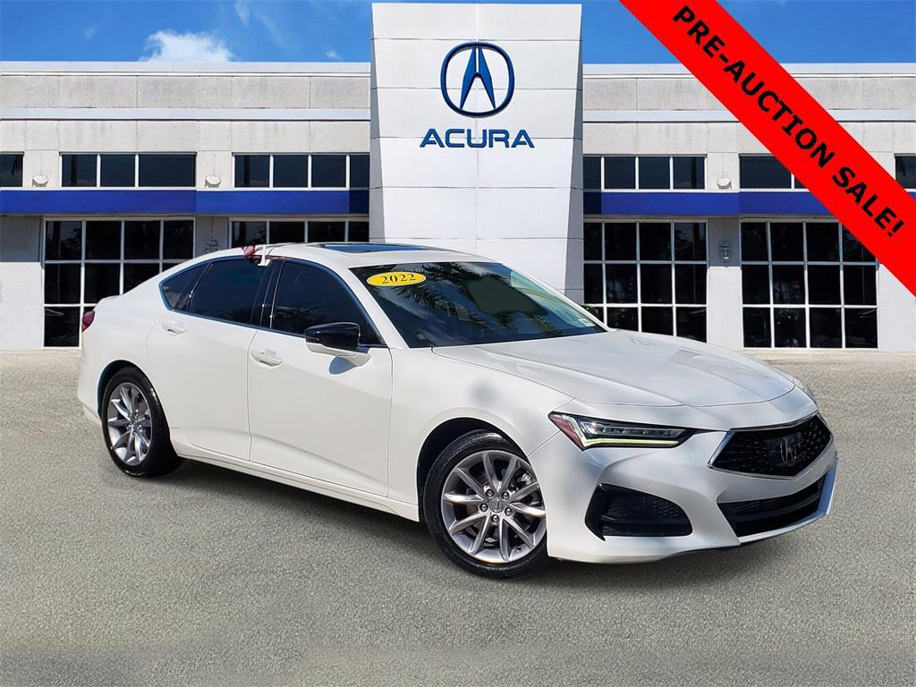 used 2022 Acura TLX car, priced at $25,998