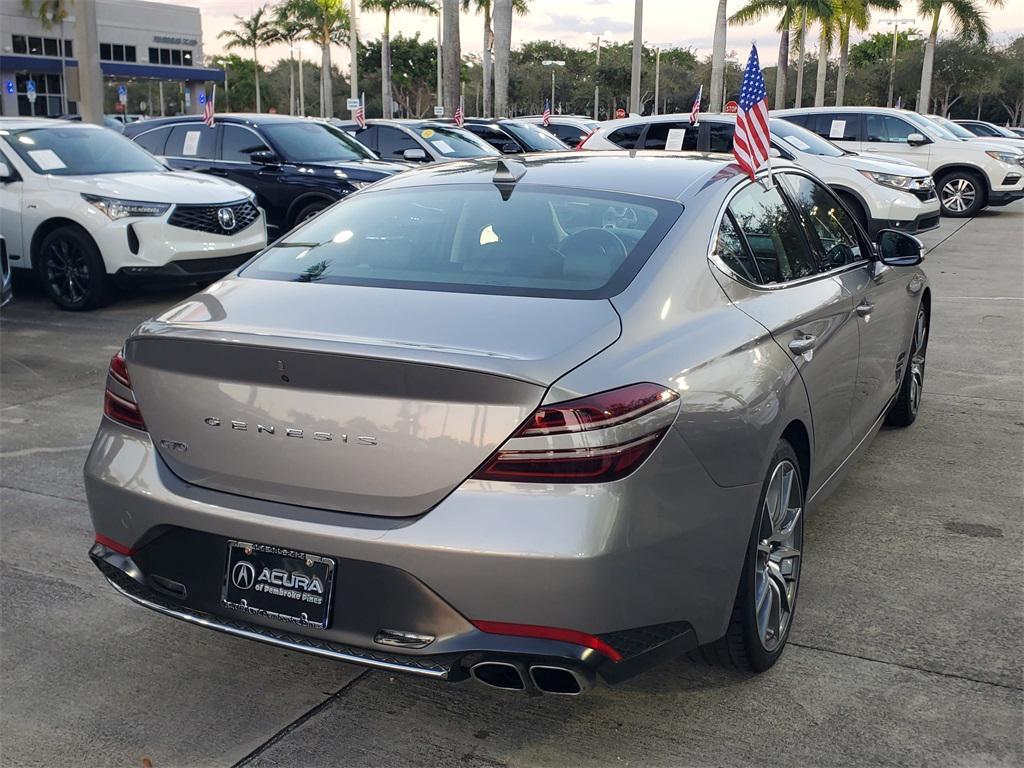 used 2023 Genesis G70 car, priced at $25,488
