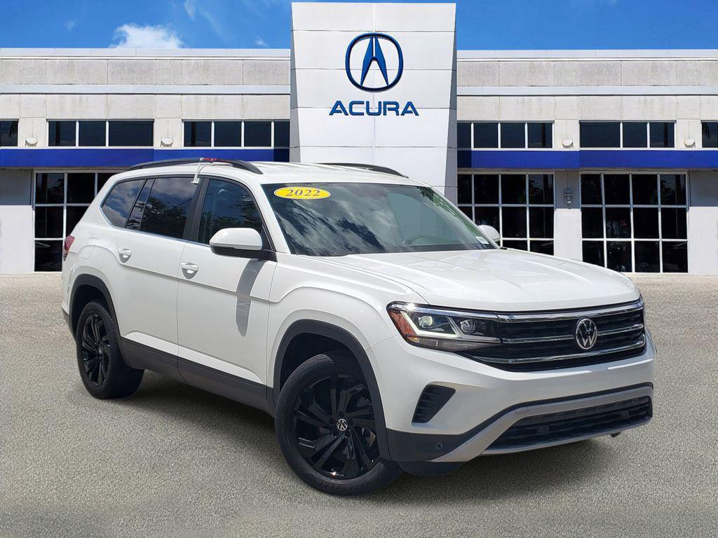 used 2022 Volkswagen Atlas car, priced at $25,488