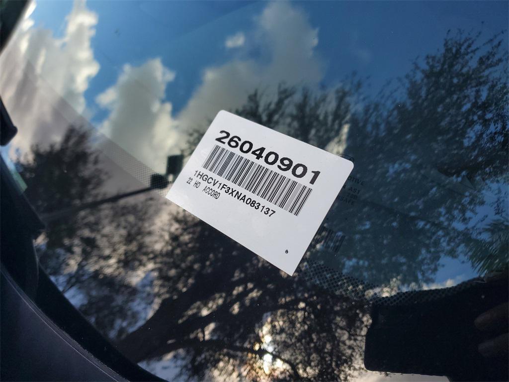 used 2022 Honda Accord car, priced at $21,988