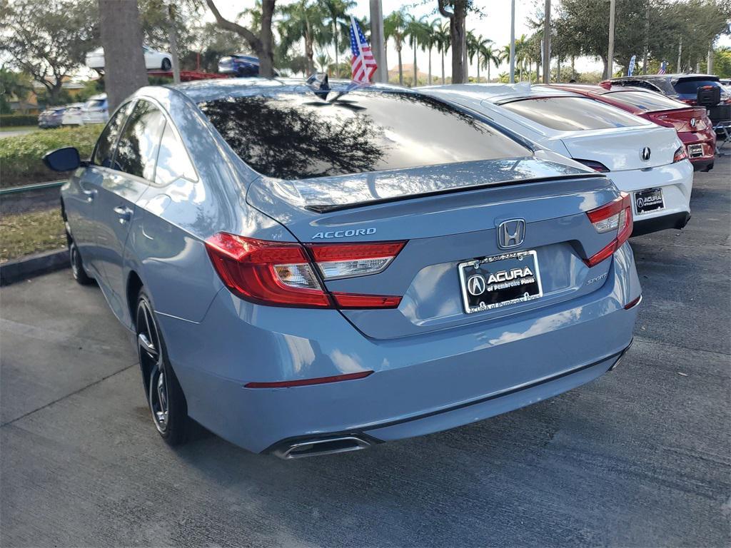 used 2022 Honda Accord car, priced at $21,988