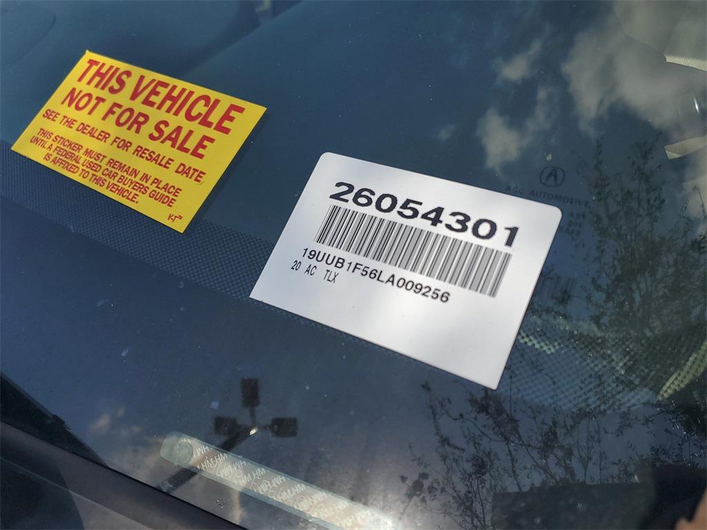 used 2020 Acura TLX car, priced at $18,588