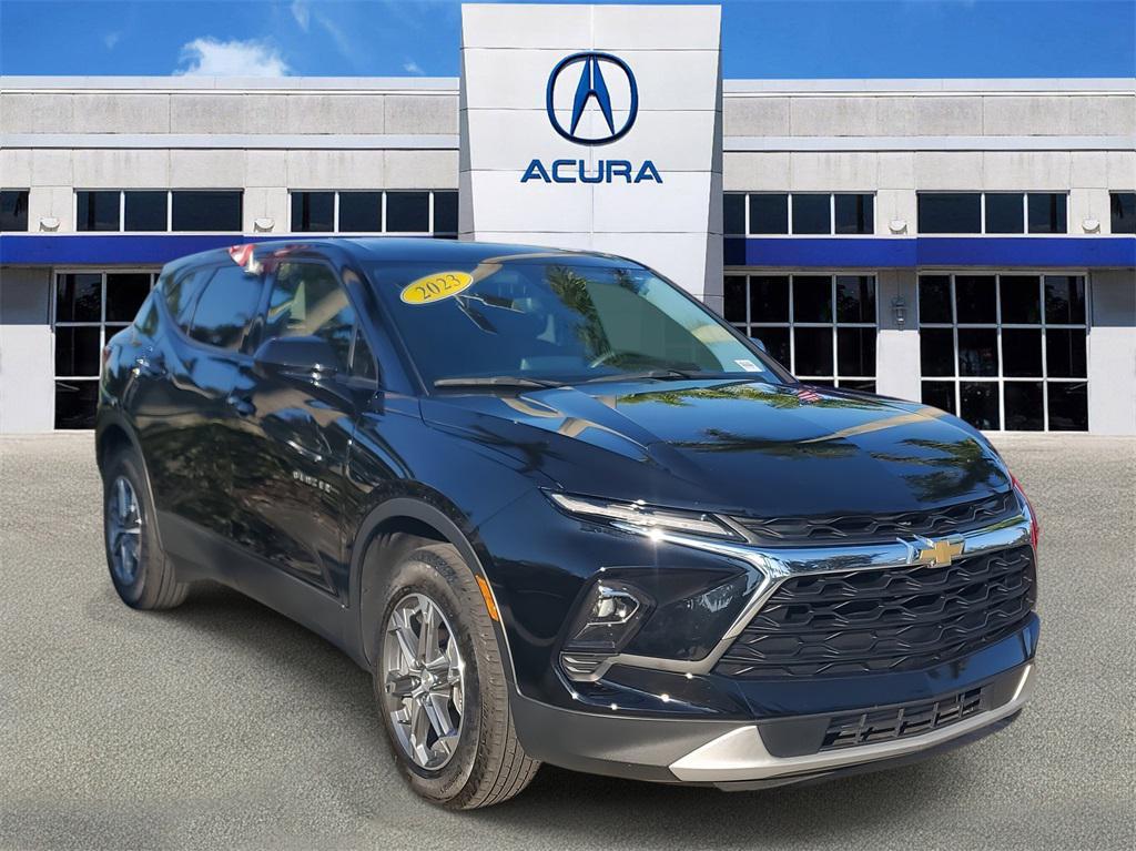 used 2023 Chevrolet Blazer car, priced at $22,998