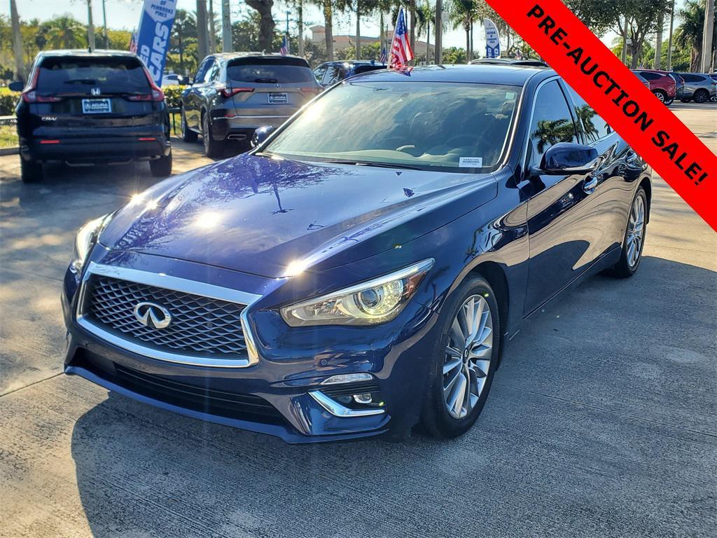used 2024 INFINITI Q50 car, priced at $31,498