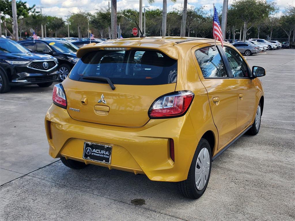 used 2022 Mitsubishi Mirage car, priced at $9,988