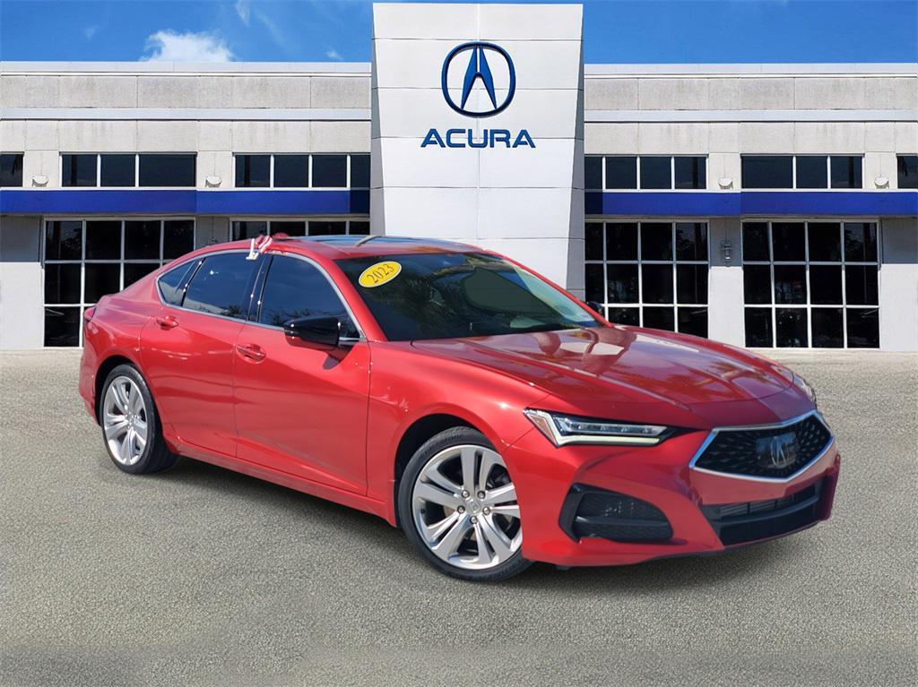 used 2023 Acura TLX car, priced at $28,988