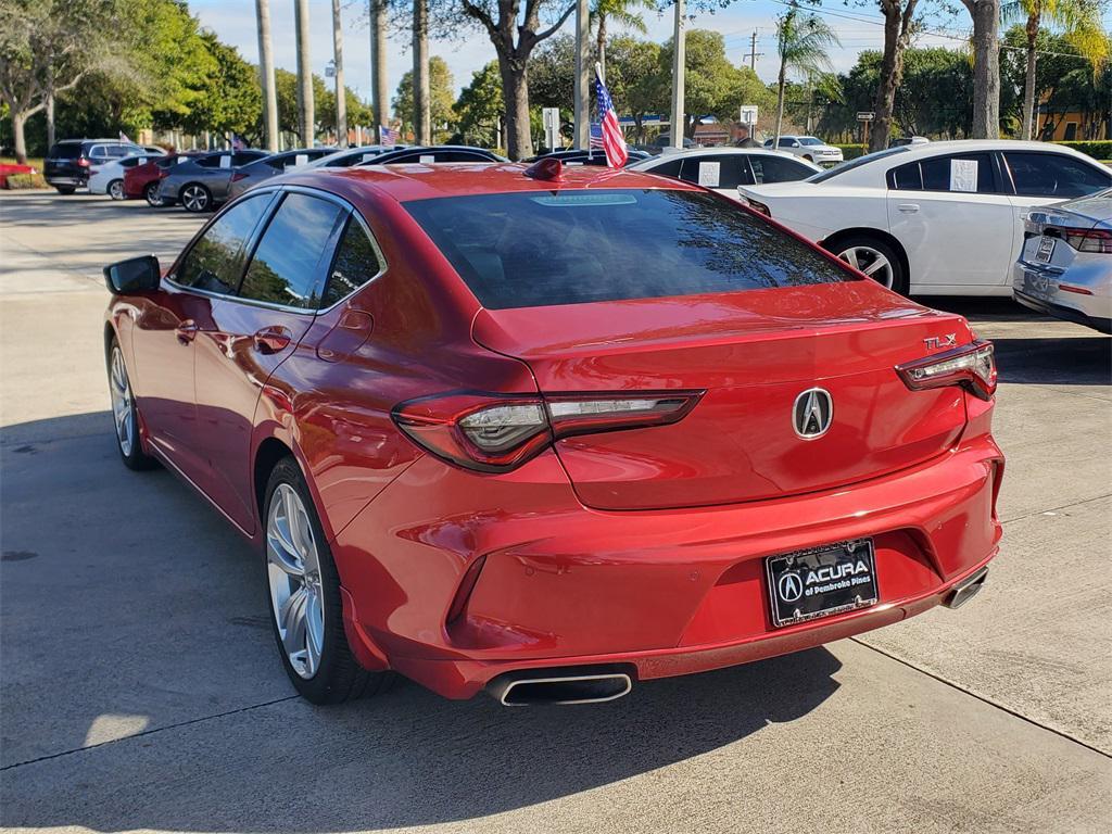 used 2023 Acura TLX car, priced at $28,788
