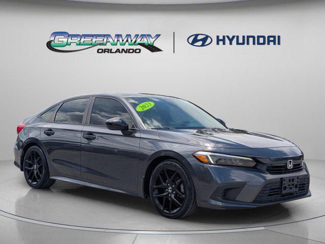 used 2023 Honda Civic car, priced at $21,050