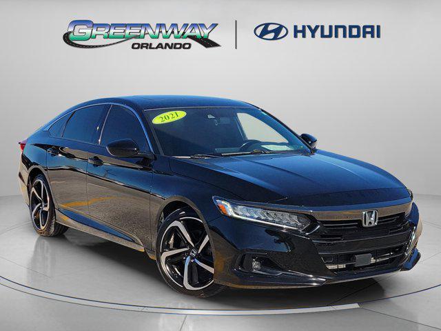 used 2021 Honda Accord car, priced at $22,988