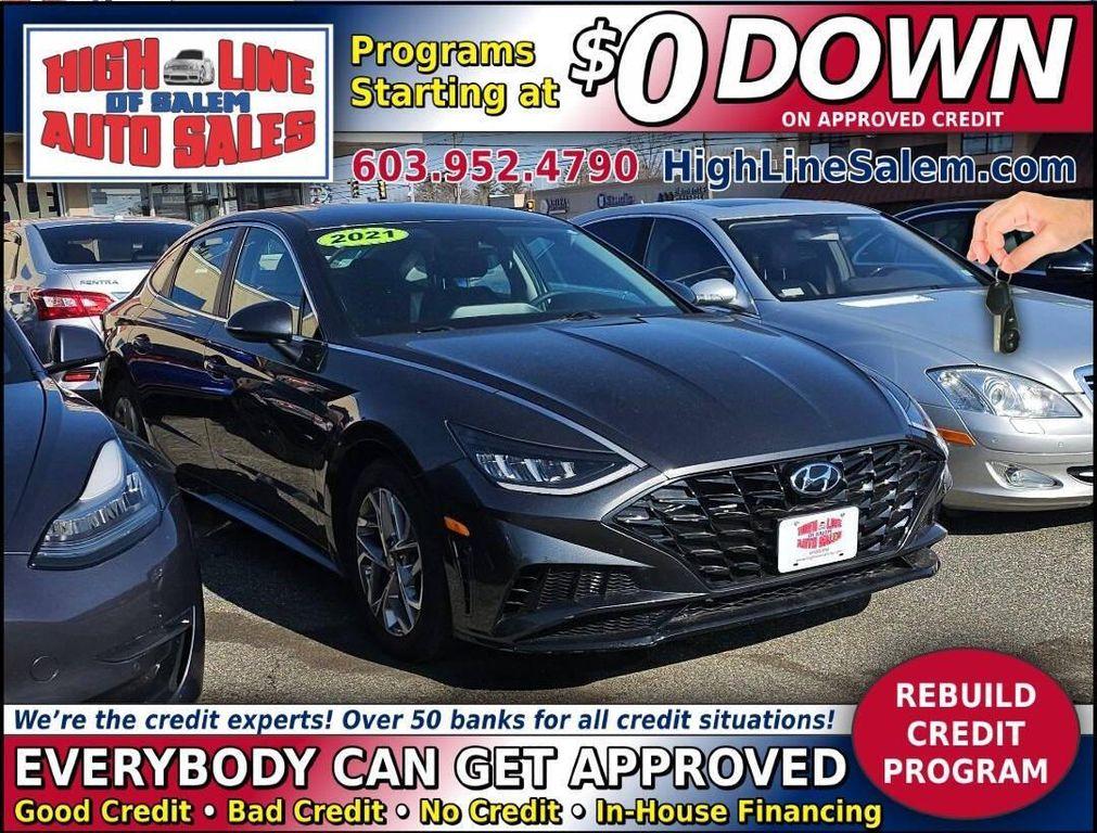 used 2021 Hyundai Sonata car, priced at $22,995