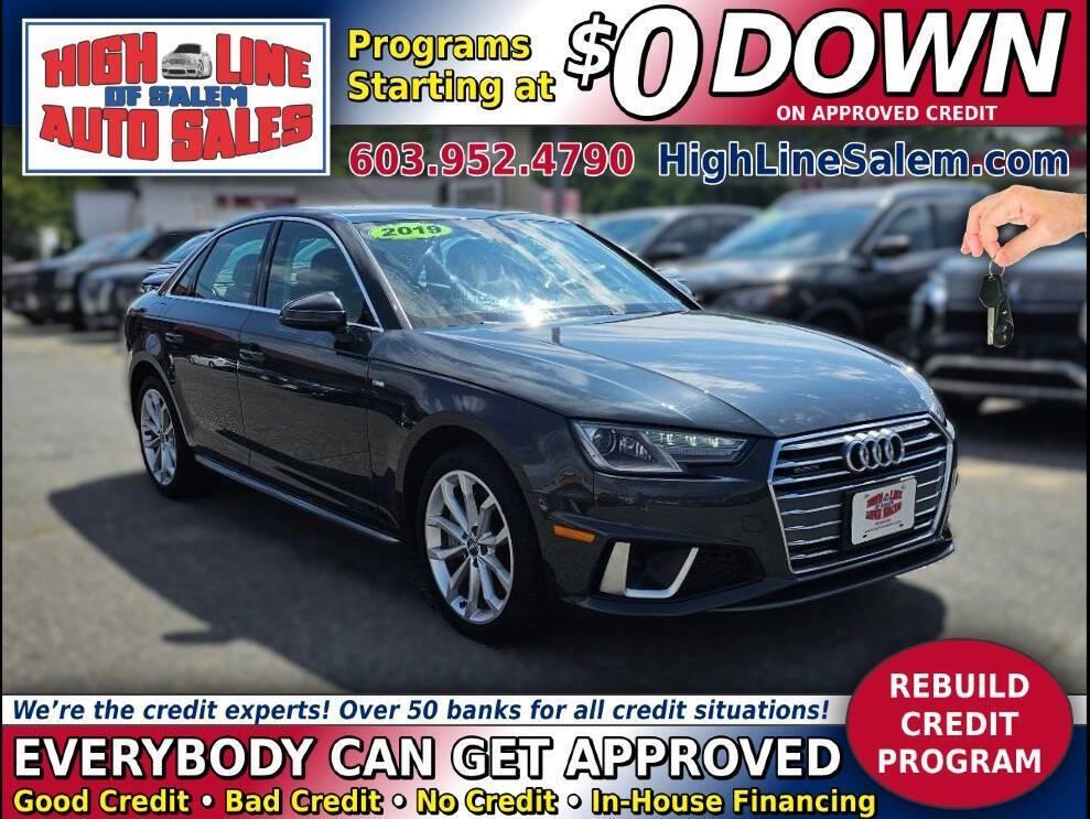 used 2019 Audi A4 car, priced at $23,995