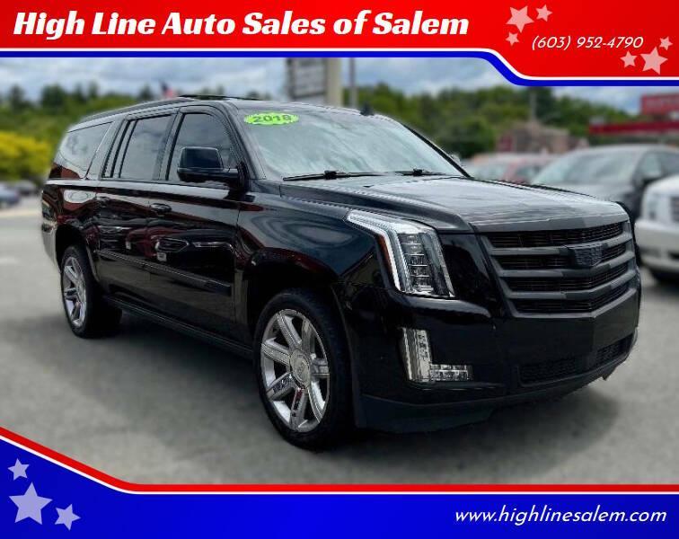 used 2018 Cadillac Escalade ESV car, priced at $38,995