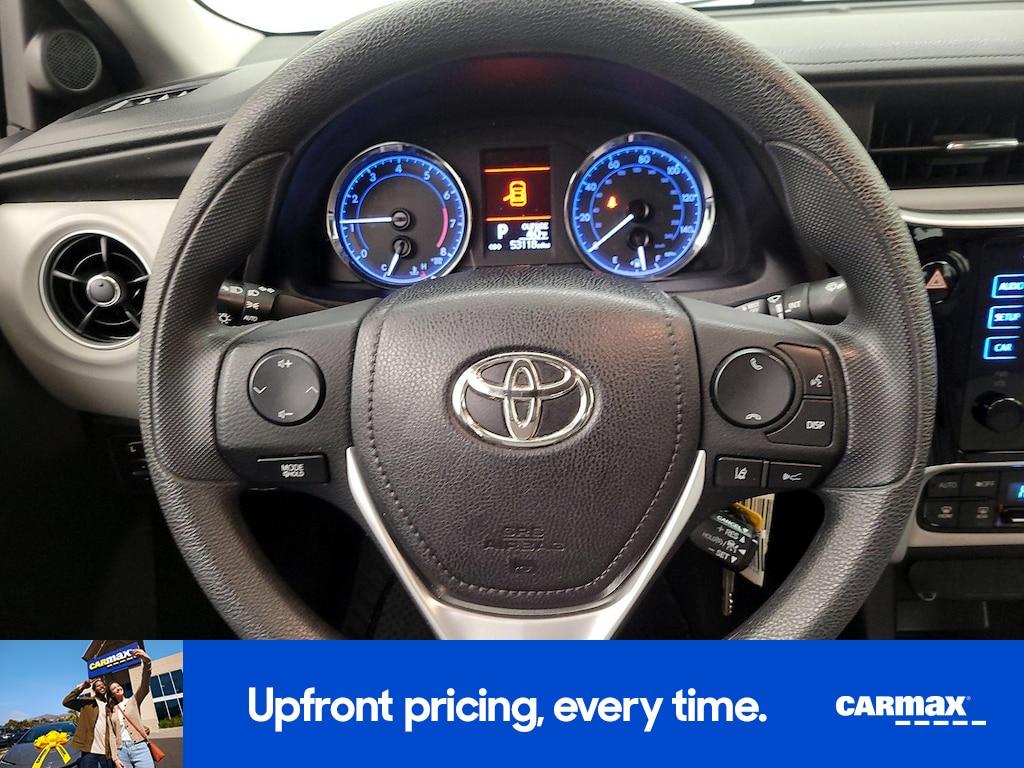 used 2017 Toyota Corolla car, priced at $17,998