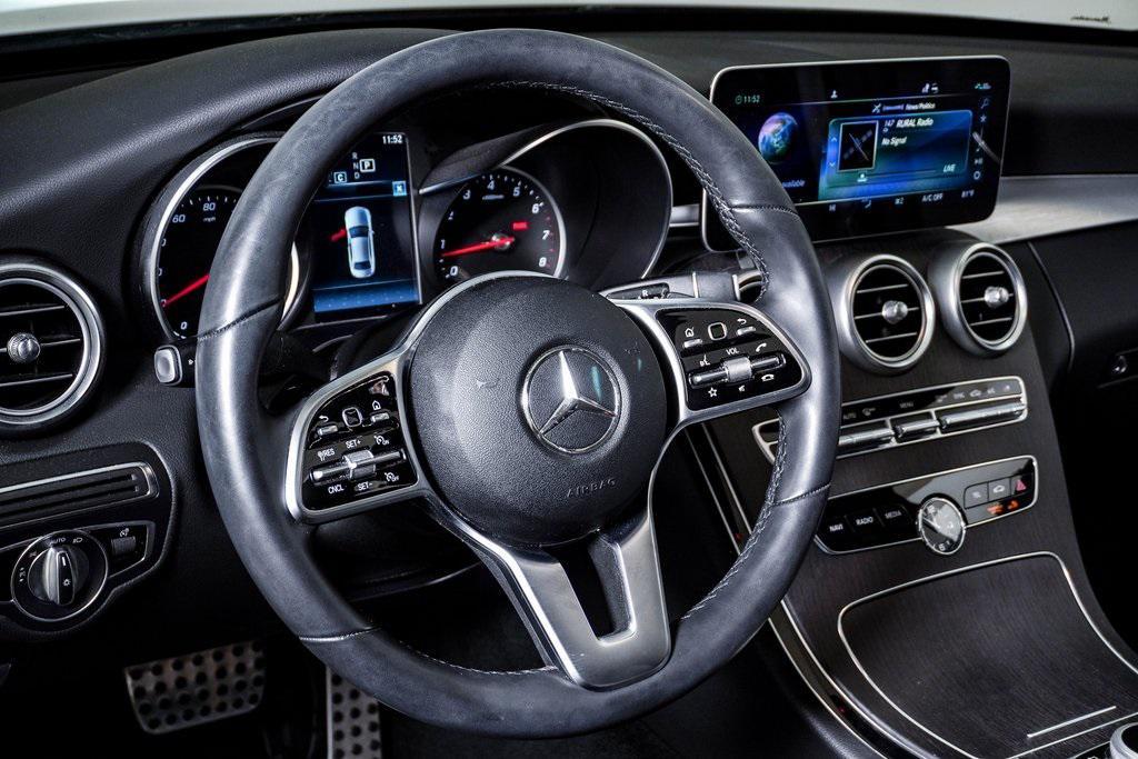 used 2020 Mercedes-Benz C-Class car, priced at $24,000