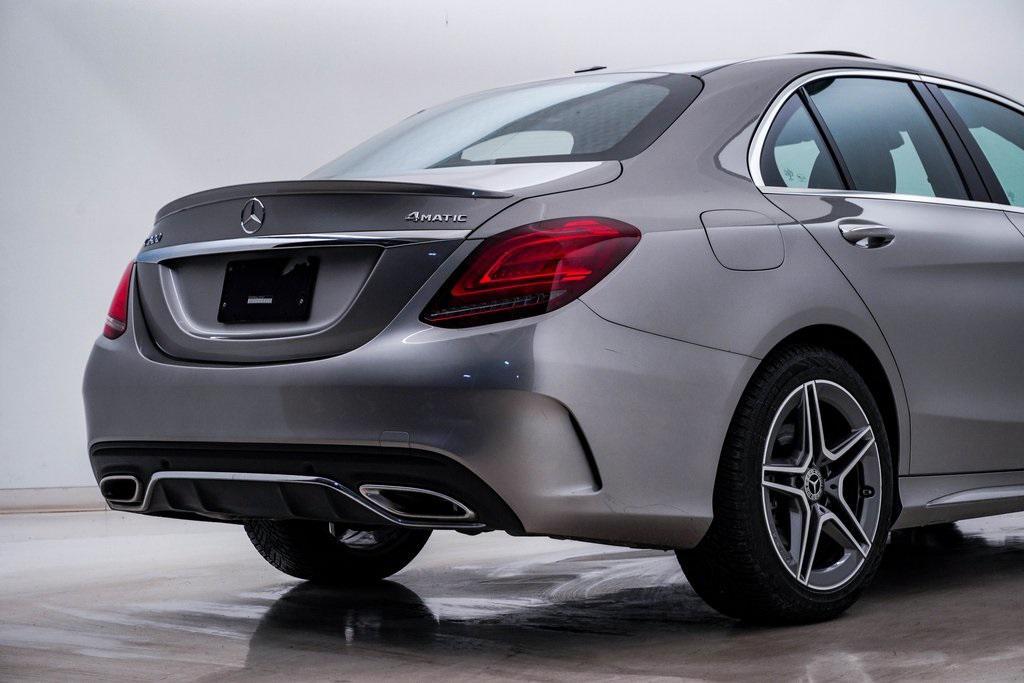 used 2020 Mercedes-Benz C-Class car, priced at $24,000