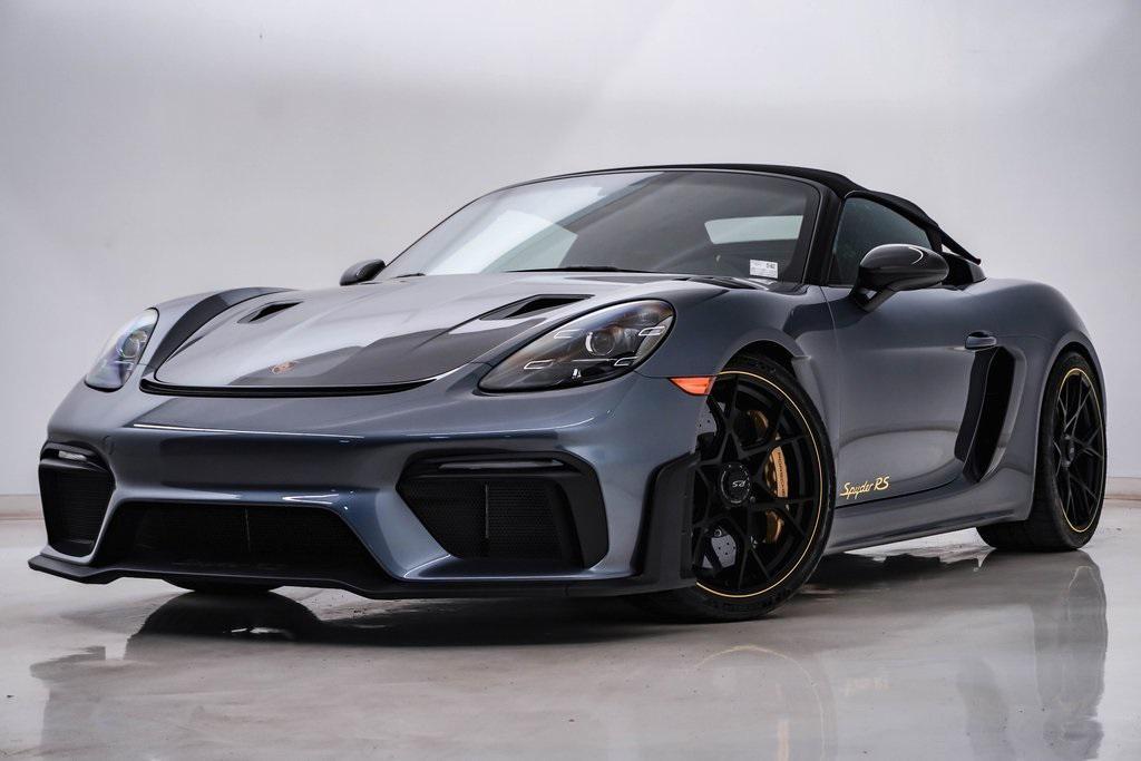 used 2025 Porsche 718 Spyder car, priced at $212,000