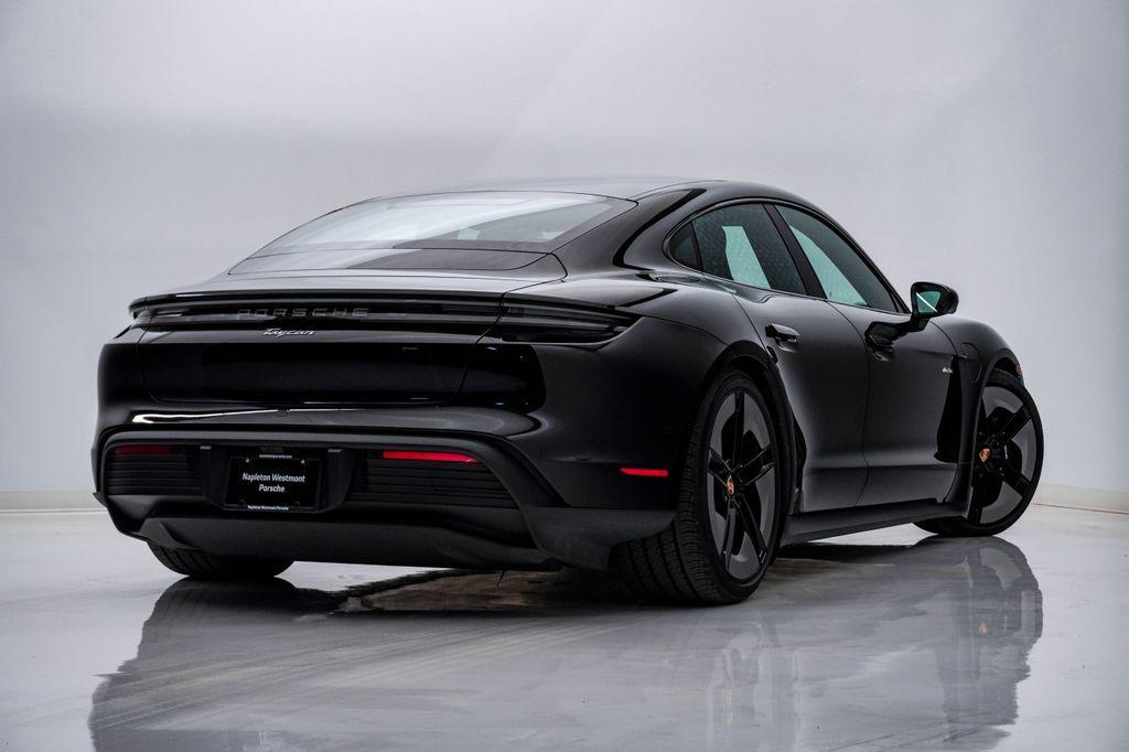 used 2025 Porsche Taycan car, priced at $98,500