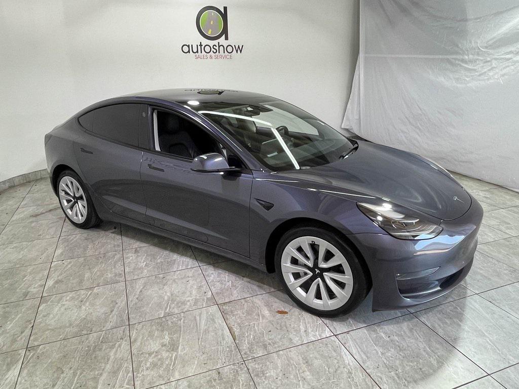used 2023 Tesla Model 3 car, priced at $21,416