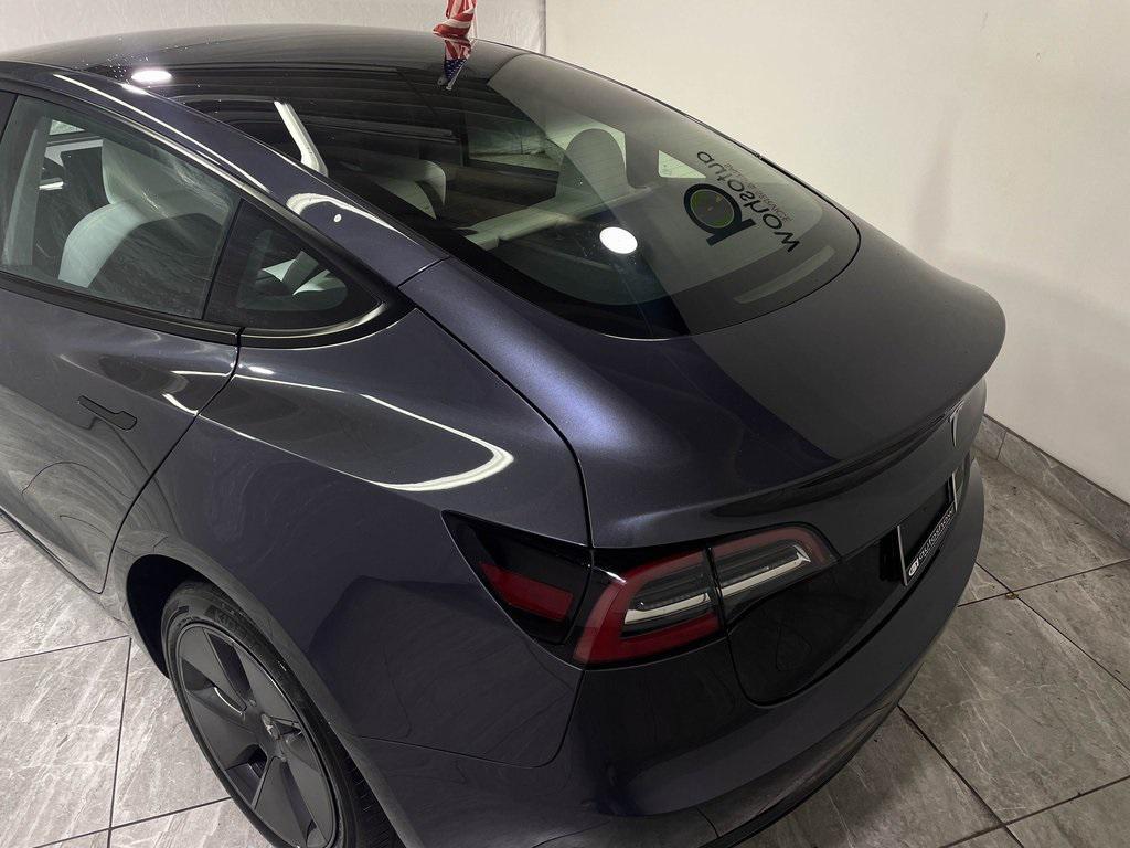 used 2023 Tesla Model 3 car, priced at $21,999