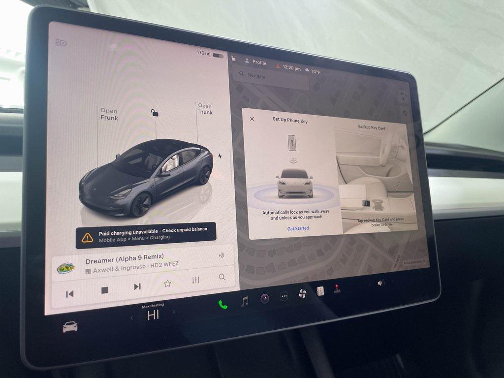 used 2023 Tesla Model 3 car, priced at $21,999