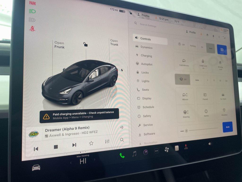 used 2023 Tesla Model 3 car, priced at $21,999