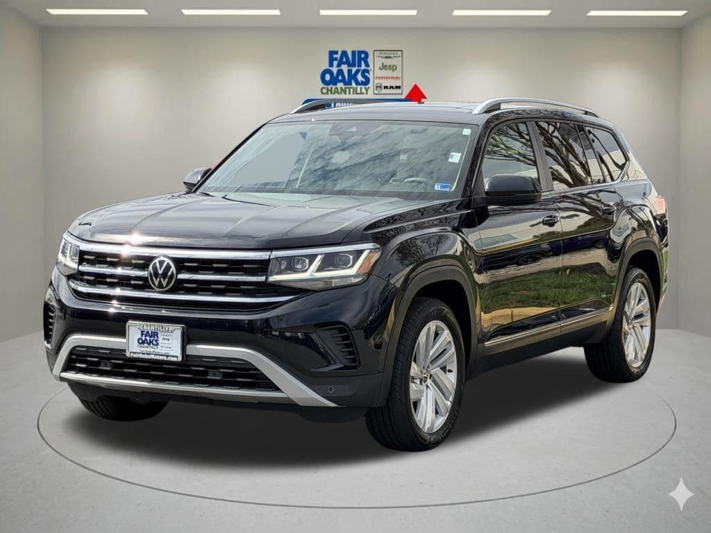 used 2021 Volkswagen Atlas car, priced at $17,858