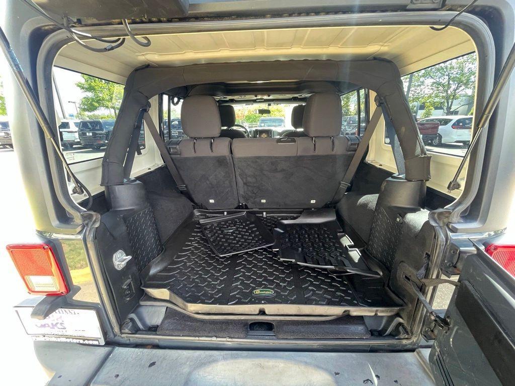 used 2017 Jeep Wrangler Unlimited car, priced at $18,197