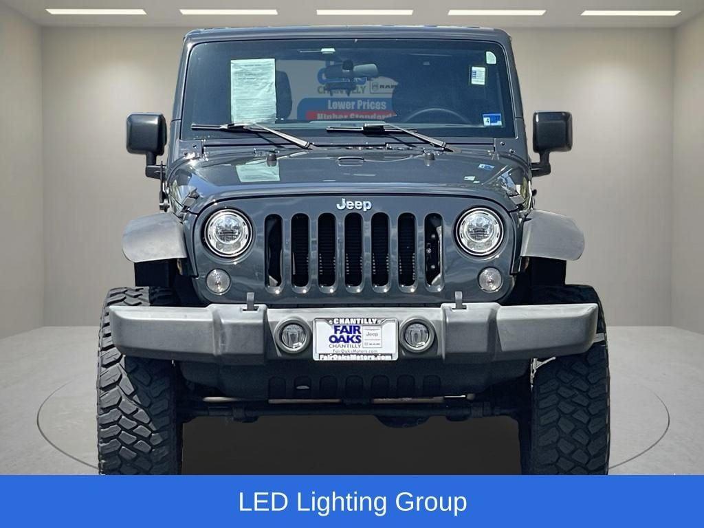 used 2017 Jeep Wrangler Unlimited car, priced at $18,197