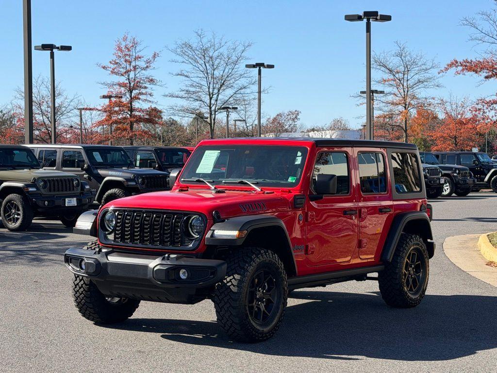 used 2025 Jeep Wrangler 4xe car, priced at $35,800
