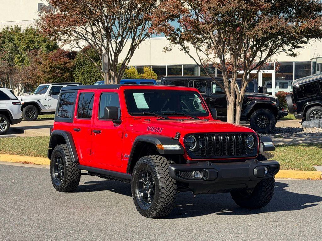 used 2025 Jeep Wrangler 4xe car, priced at $35,800